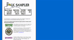 Desktop Screenshot of folksampler.com